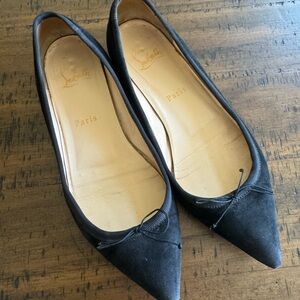 Christian Louboutin Elegant Black Flats
